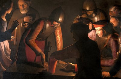 The Denial of St. Peter, by Georges de La Tour by Unbekannt Unbekannt